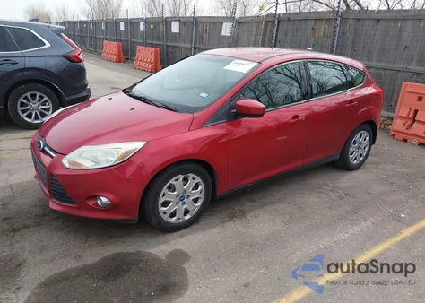 2012 Ford Focus Se from USA, damaged, VIN 1FAHP3K25CL129701